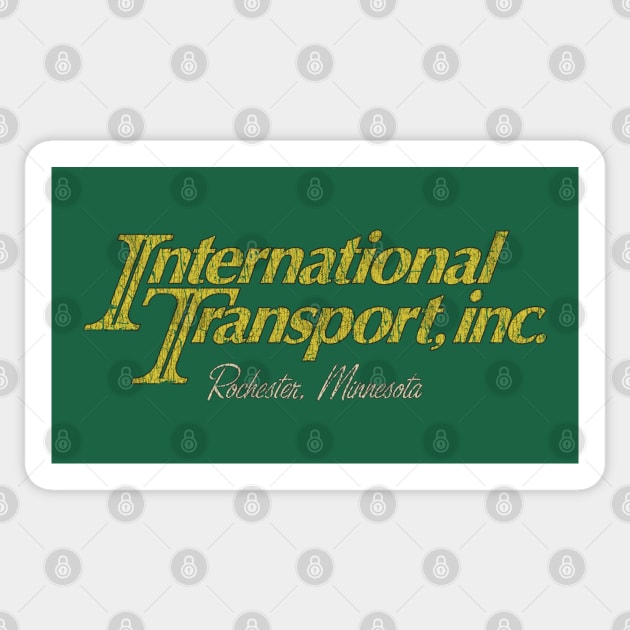 International Transport Inc. 1951 Sticker by JCD666